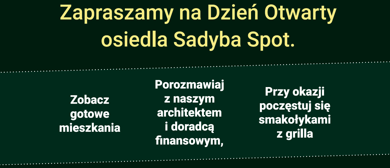 Dzień otwarty Sadyba Spot 17.05