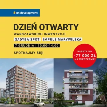 7.12 Dzień otwarty warszawskich inwestycji