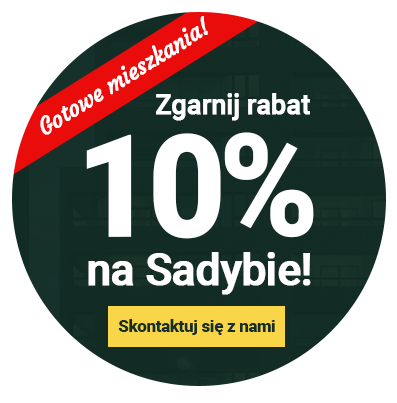 Zgarnij rabat 10% na Sadybie