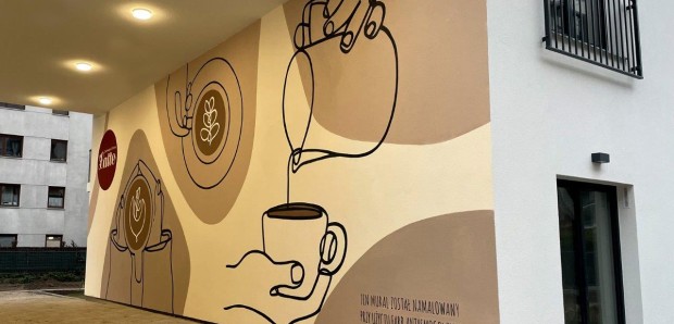 Mural na Osiedlu Latte